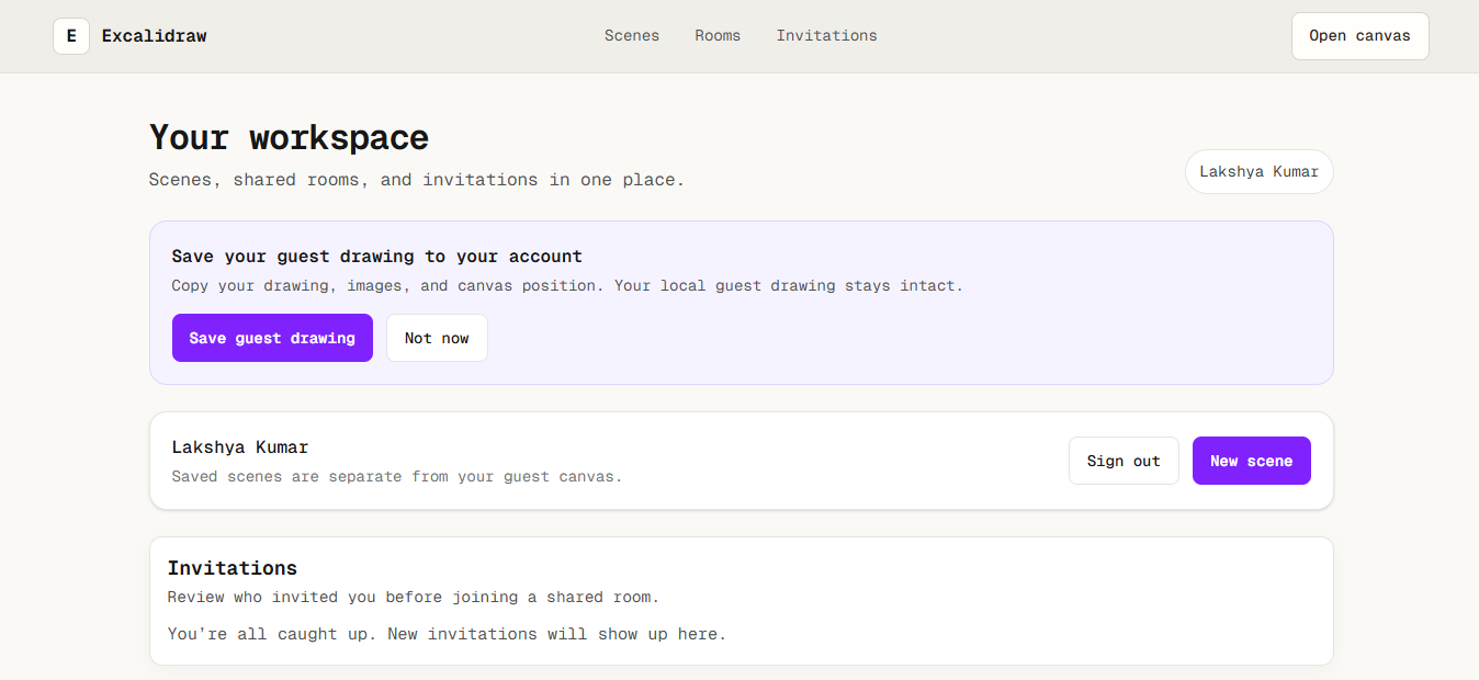 Excalidraw — screenshot 2